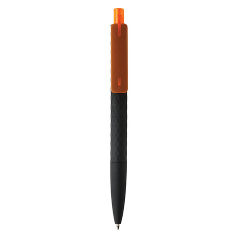 X3-Black mit Smooth-Touch orange, schwarz bedrucken, Art.-Nr. P610.978