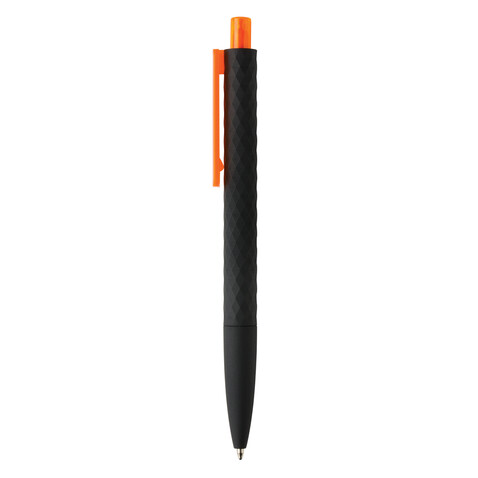 X3-Black mit Smooth-Touch orange, schwarz bedrucken, Art.-Nr. P610.978