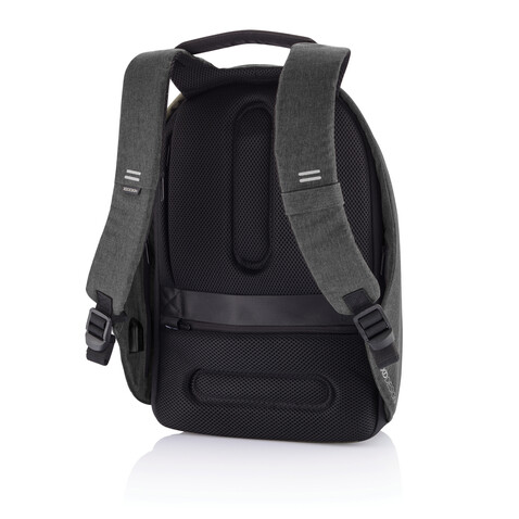 Bobby Hero Regular Anti-Diebstahl-Rucksack anthrazit, grau bedrucken, Art.-Nr. P705.291