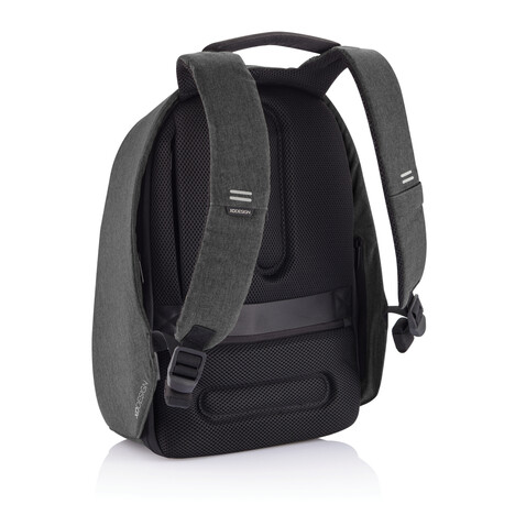 Bobby Hero Regular Anti-Diebstahl-Rucksack anthrazit, grau bedrucken, Art.-Nr. P705.291