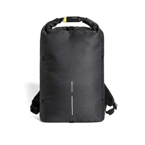 Urban Lite Anti-Diebstahl-Rucksack schwarz bedrucken, Art.-Nr. P705.501