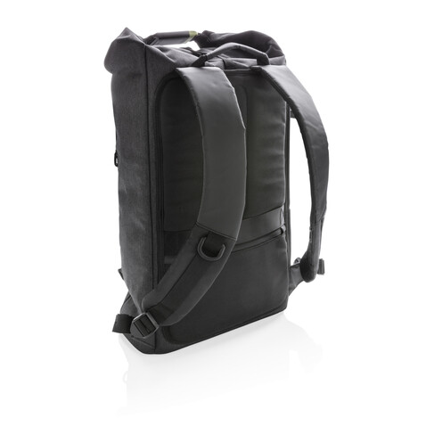 Urban Lite Anti-Diebstahl-Rucksack anthrazit bedrucken, Art.-Nr. P705.501