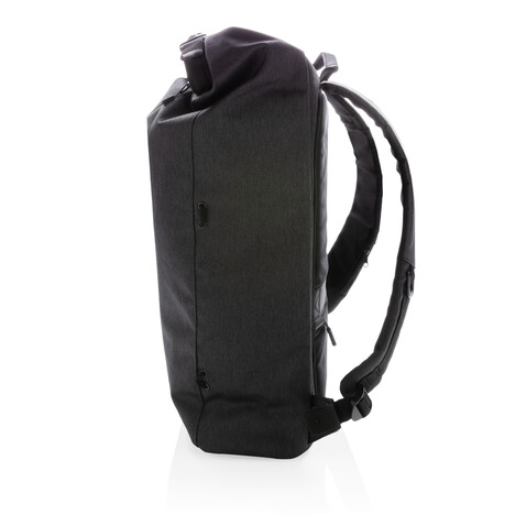 Urban Lite Anti-Diebstahl-Rucksack anthrazit bedrucken, Art.-Nr. P705.501
