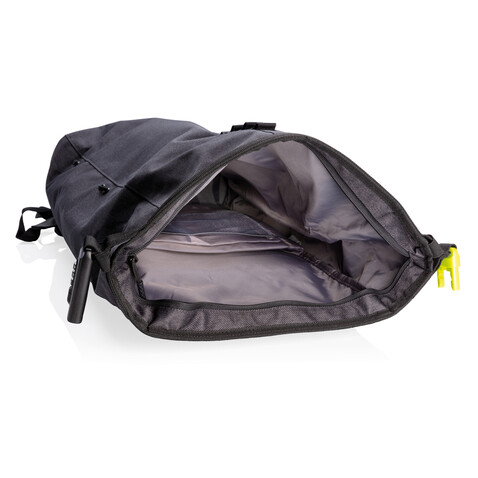 Urban Lite Anti-Diebstahl-Rucksack anthrazit bedrucken, Art.-Nr. P705.501