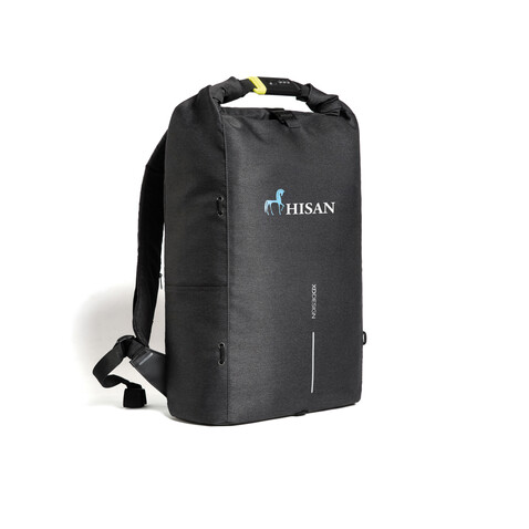Urban Lite Anti-Diebstahl-Rucksack anthrazit bedrucken, Art.-Nr. P705.501