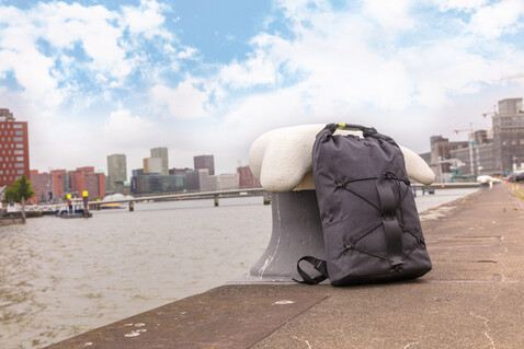 Urban Lite Anti-Diebstahl-Rucksack anthrazit bedrucken, Art.-Nr. P705.501