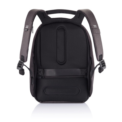 Bobby Hero XL Anti-Diebstahl-Rucksack schwarz, grau bedrucken, Art.-Nr. P705.711