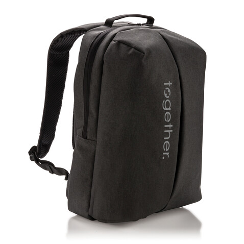 Büro- und Sportrucksack anthrazit bedrucken, Art.-Nr. P732.041