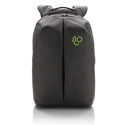 Büro- und Sportrucksack anthrazit bedrucken, Art.-Nr. P732.041