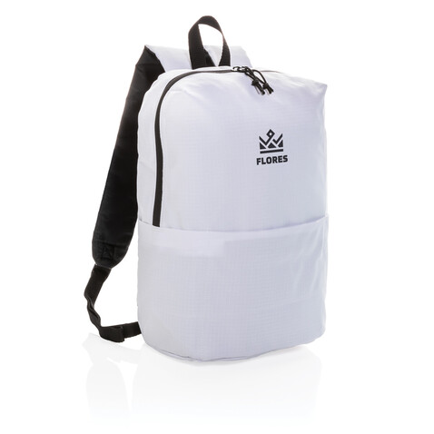 Casual Rucksack PVC-frei weiß bedrucken, Art.-Nr. P760.043
