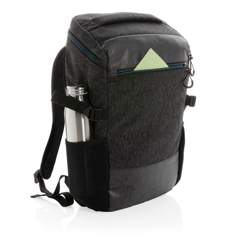 900D Easy Access 15.6&quot; Laptop-Rucksack, PVC-frei schwarz bedrucken, Art.-Nr. P760.071