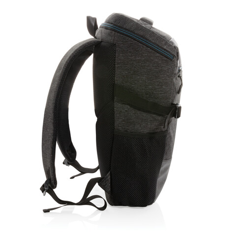 900D Easy Access 15.6&quot; Laptop-Rucksack, PVC-frei schwarz bedrucken, Art.-Nr. P760.071