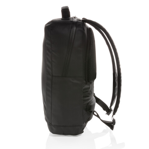 Fashion schwarzer 15.6&quot; Laptop-Rucksack, PVC-frei schwarz bedrucken, Art.-Nr. P760.131