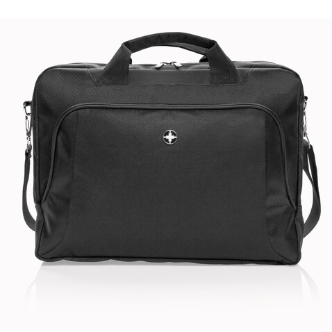 Deluxe 15” Laptop-Tasche schwarz bedrucken, Art.-Nr. P762.090