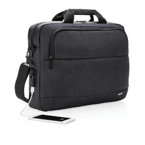 15” Laptop-Tasche schwarz bedrucken, Art.-Nr. P762.160