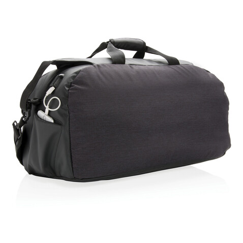 Weekend-Tasche anthrazit bedrucken, Art.-Nr. P762.200