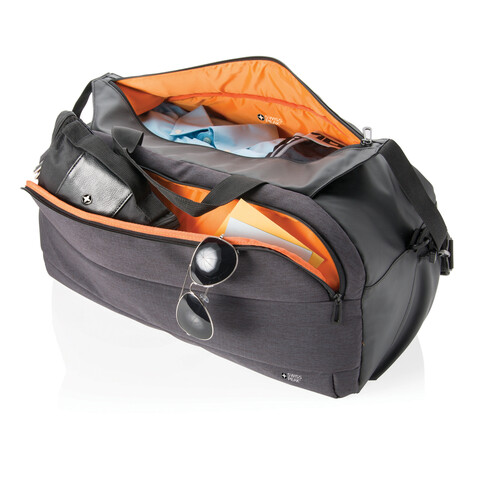 Weekend-Tasche anthrazit bedrucken, Art.-Nr. P762.200