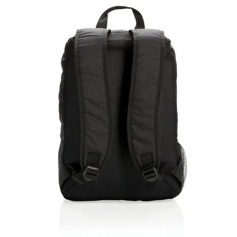 17” Business Laptop-Rucksack schwarz bedrucken, Art.-Nr. P762.220