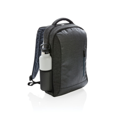 900D Laptop-Rucksack, PVC-frei schwarz bedrucken, Art.-Nr. P762.411