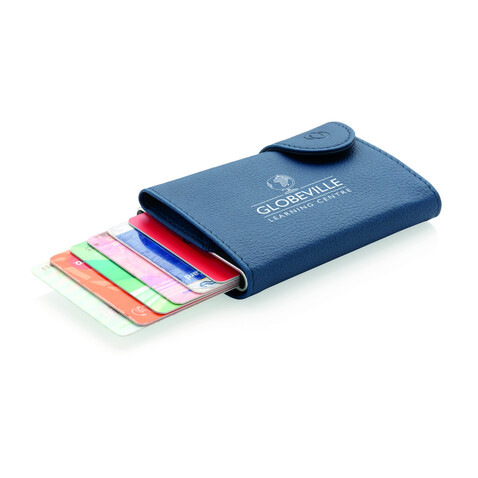 C-Secure RFID Kartenhalter und Geldbörse blau bedrucken, Art.-Nr. P850.515