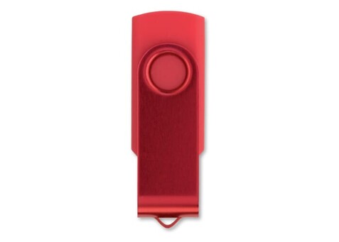 4GB USB-Stick Twister - Rot bedrucken, Art.-Nr. LT26402-N0021