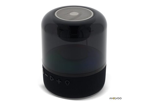 SP101 | Moyoo Smokey Dome speaker - Schwarz bedrucken, Art.-Nr. LT40734-N0002