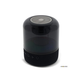 SP101 | Moyoo Smokey Dome speaker - Schwarz bedrucken, Art.-Nr. LT40734-N0002