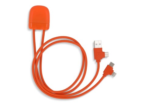 Xoopar Ice-C Charging cable - Orange bedrucken, Art.-Nr. LT41018-N0026