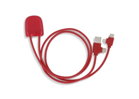 Xoopar Ice-C Charging cable - Rot bedrucken, Art.-Nr. LT41018-N0021