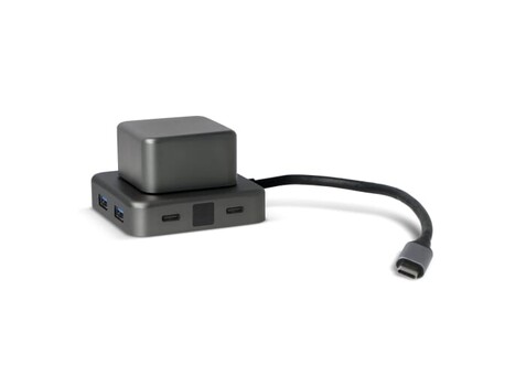 Xoopar Cubbi Hub - Dunkelgrau bedrucken, Art.-Nr. LT41314-N0060 Xoopar Cubbi Hub - Dunkelgrau bedrucken, Art.-Nr. LT41314-N0060