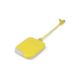 Xoopar ICE P Powerbank 5000mAh - Gelb bedrucken, Art.-Nr. LT41412-N0041