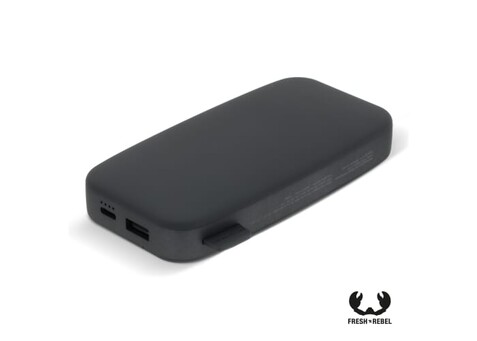 2PB12100 | Fresh &#039;n Rebel Powerbank 12.000mAh USB-C Ultra Fast Charging 20W - Dunkelgrau bedrucken, Art.-Nr. LT49402-N0060