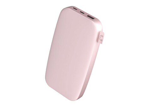 2PB18100 | Fresh &#039;n Rebel Powerbank 18.000mAh USB-C Ultra Fast Charging 20W - Pastellrosa bedrucken, Art.-Nr. LT49403-N0079