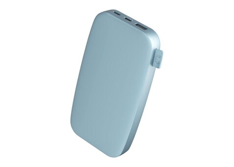 2PB18100 | Fresh &#039;n Rebel Powerbank 18.000mAh USB-C Ultra Fast Charging 20W - Pastellblau bedrucken, Art.-Nr. LT49403-N0016