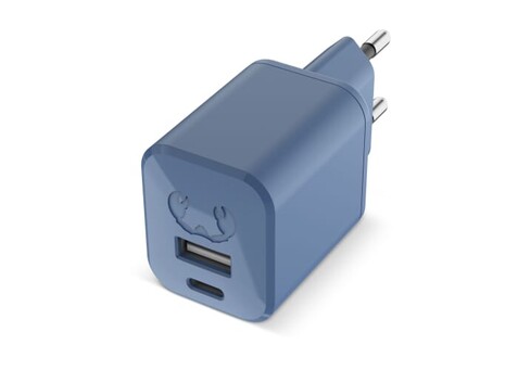 2WC30 I Fresh &#039;n Rebel Mini Charger USB-C + A PD // 30W - Dive Blue bedrucken, Art.-Nr. LT49407-N0048