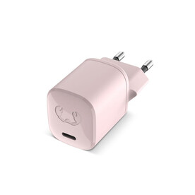 2WC20 I Fresh &amp;amp; Rebel USB-C Mini Charger USB-C PD // 20W - Pastellrosa bedrucken, Art.-Nr. LT49727-N0079