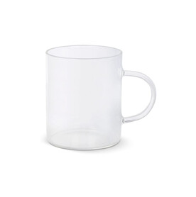 Kaffeeglas mit Henkel Vardez 180 ml - Transparent bedrucken, Art.-Nr. LT50571-N0004