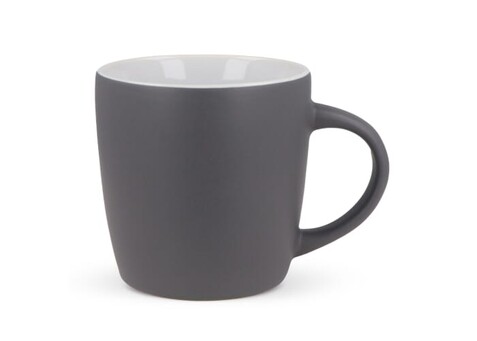 Becher York 250ml - Grau bedrucken, Art.-Nr. LT51101-N0061