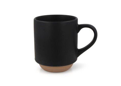 Becher Tallin 300 ml - Schwarz bedrucken, Art.-Nr. LT51103-N0002