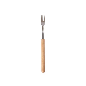 Sagaform Fredde Wurstgabel - Hellbraun bedrucken, Art.-Nr. LT52012-N0052