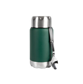 Sagaform Mark Lebensmittel Thermoskanne Pulverbeschichtet 600ml - Grün bedrucken, Art.-Nr. LT52030-N0031