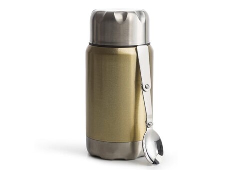 Sagaform Mark Lebensmittel-Thermoskanne 600ml - Gold bedrucken, Art.-Nr. LT52039-N0006