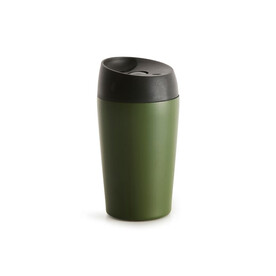 Sagaform Loke Reisebecher Farbe beschichtet 240ml - Grün bedrucken, Art.-Nr. LT52101-N0031
