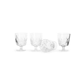 Sagaform Acryl picknickglas, 300ml 4er Set - Transparent bedrucken, Art.-Nr. LT52116-N0004
