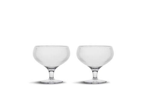 Billi Coupé-Glas 300 ml 2er-Set - Transparent bedrucken, Art.-Nr. LT52245-N0004