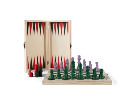 Byon Schach/Backgammon Spiel Beth - Holz bedrucken, Art.-Nr. LT53005-N0093