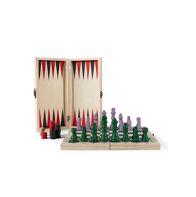Byon Schach/Backgammon Spiel Beth - Holz bedrucken, Art.-Nr. LT53005-N0093