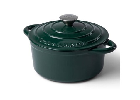 Orrefors Jernverk Emaillierte Eisenpfanne 2.8L - Grün bedrucken, Art.-Nr. LT54009-N0031
