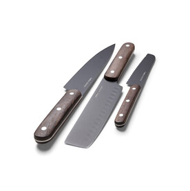 Orrefors Jernverk Messerset holz 3er-Set - Holz bedrucken, Art.-Nr. LT54030-N0093