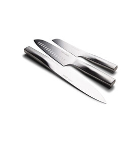 OJ Knife Set Steel 3pack - Silber bedrucken, Art.-Nr. LT54031-N0005